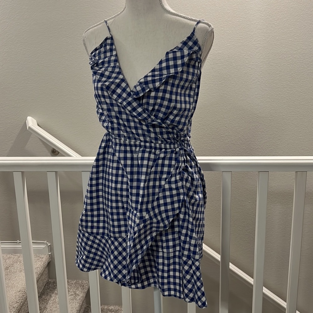 Blue Gingham Dress
